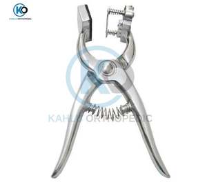 ชุดอุปกรณ์เย็บหูสุนัขคุณภาพสูงและคีมสักลาย ใช้ซ้ำได้ สำหรับสัตวแพทย์และศัลยกรรมกระดูก KAHLU ORTHOPEDIC - Product Image 1