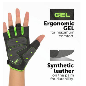 Breathable Workout Weightlifting Body Building Training Gloves Adjustable <b>Strap</b> Anti Slip Grip Gym Fitness Gloves for Men Women - Product Image 5