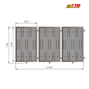 Valla de Hierro Forjado de Lujo, Paneles de Hierro Ornamental para Jardines, Propiedades y Delimitaciones Residenciales, Calidad Premium, Construcción Robusta - Product Image 3