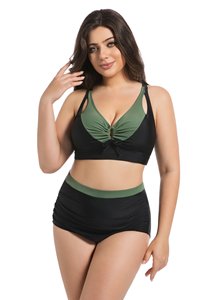 Maillot de bain bikini pour femmes, vêtements de plage légers, tenue d'été en deux pièces pour la piscine, ensemble de bain souple et élastique pour les vacances - Product Image 4
