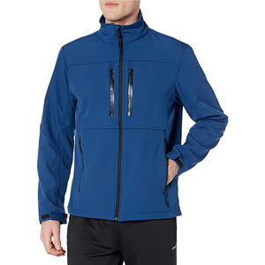 Warm Camping Hiking <b>Jacket</b> Custom <b>Fleece</b> <b>Lined</b> Outdoor Tactical Windbreaker Waterproof Men Softshell <b>Jacket</b> - Product Image 5