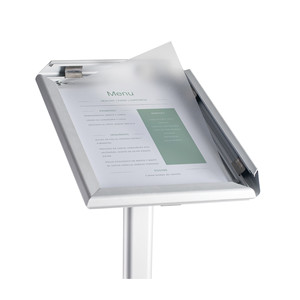 Porta Menu in Alluminio da Parete, Cornice Espositiva per Ristoranti e Caffè - Product Image 3