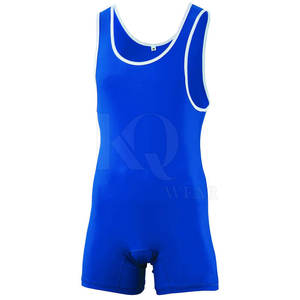 Trajes de lucha para hombre con tela suave y diseño ajustado al cuerpo para controlar el movimiento durante el entrenamiento. - Product Image 3