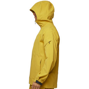 Chaqueta Impermeable para Hombre con Logotipo Personalizado, con Capucha, 100% Impermeable, Chaqueta Amarilla para Lluvia, Impermeable Ligero Personalizado para Hombre - Product Image 2