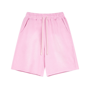 Pantalones Cortos de Lona para Hombre, Estilo Vintage, 100% Algodón, Ecológicos, Cintura Alta, Cierre con Cordón, Largura hasta la Rodilla, Venta al Por Mayor - Product Image 4