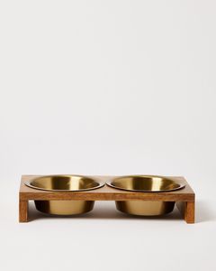 Bol d'alimentation pour animaux de compagnie en bois multifonctionnel, adapté aux chiens, aux chats et aux autres animaux domestiques, avec une finition soignée - Product Image 4
