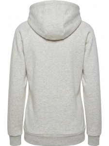เสื้อฮู้ดดี้ผ้าฟลีซคอตตอน 100% ทรงปกติ สีพื้น มีกระเป๋า ปักโลโก้ที่แขนเสื้อตามสั่ง ไซส์ 3XL - Product Image 2