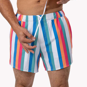 Custom Logo Printing Board Shorts Corduroy Drawstring Eco-Friendly Quick Dry Breathable Outdoor Elastic Waist Summer Casual Made - Product Image 1