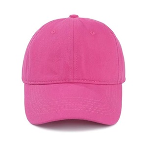 OEM Trendy Unisex 6-Panel Baseball <b>Cap</b> Solid Color Cotton Adjustable Casual Hat Adult Streetwear <b>Snapback</b> <b>Cap</b> Custom Branding - Product Image 1