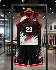 Ensemble maillot et short de basketball personnalisé par sublimation pour équipes sportives, fabricant OEM de vêtements de sport - Product Image 5