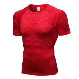 เสื้อฟิตเนสแบบแห้งเร็ว ตะเข็บแบบ Flatlock กระชับรูปร่าง, เสื้อยืดฟิตเนส, เสื้อออกกำลังกาย - Product Image 1