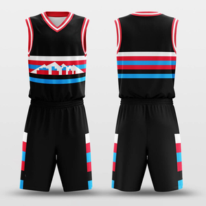 Uniforme de Baloncesto OEM Sublimado 100% Poliéster, Conjunto de Camiseta de Baloncesto Personalizada para Clubes, Ropa Deportiva Personalizada - Product Image 4