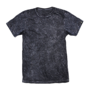 T-shirt Homme Haute Qualité 240 GSM 100% Coton Délavé à l'Acide Coupe Ample Tricoté Logo Personnalisé Uni Écologique Respirant - Product Image 4