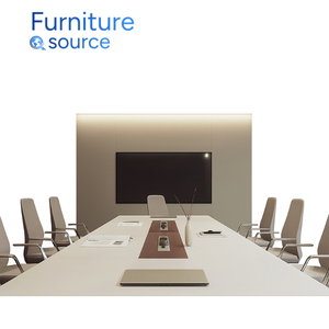 Table de conférence en MDF moderne et compacte pour l'utilisation de l'hôtel Conception peu encombrante Fabricant OEM Usine du Vietnam - Product Image 3