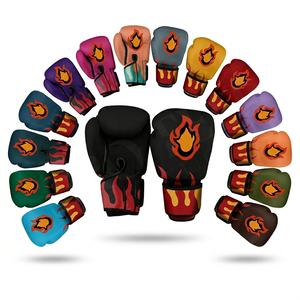 Nuevos Guantes de Boxeo con Diseño de Logotipo Personalizado, Guantes Transpirables para Entrenamiento, Sparring, Combate, MMA, Kickboxing - Product Image 1