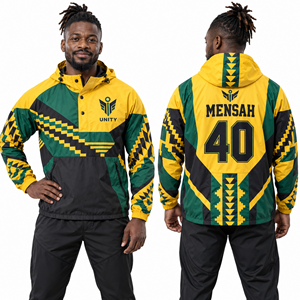 Personalized Windbreaker Apparel International Commerce Marketplace Listing Gift Event Uniform Casualwear Lifestyle <b>Gym</b> Commuter - Product Image 2