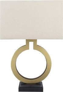 Lámpara de pie, lámpara de escritorio contemporánea, lámpara moderna para dormitorio, lámpara dorada para decoración del hogar, accesorio de iluminación decorativo - Product Image 3