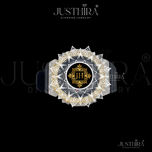 Montre G-Sh0ck de luxe de haute qualité à deux tons avec un grand cadran serti de diamants, mouvement à quartz avec diamants Moissanite VVS, résistance à l'eau 3BAR, unisexe - Product Image 2