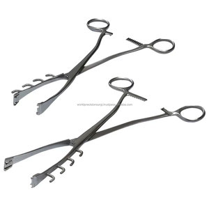 Kit Quirúrgico de Rumenotomía Veterinaria de 11 Piezas, Manual, de Acero Inoxidable, para Hospitales, Ganado, Animales, Herramientas de Cirugía - Product Image 3