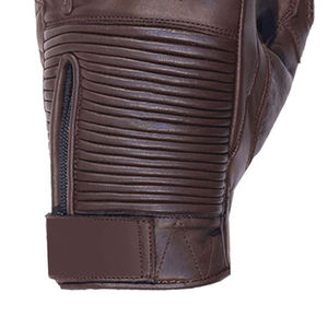 WARPRO INDUSTRY Full Finger Leather Racing <b>Gloves</b> with Hook and Loop Closure Non Slip <b>Touchscreen</b> for MOTOCROSS Riding Male - Product Image 5