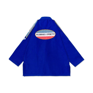 Kimono de compétition de Jiu-jitsu brésilien MPR bleu royal personnalisé, 380 GSM, tissage perlé, coton, uniforme d'arts martiaux - Product Image 3