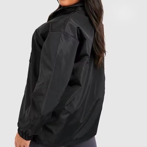 Factory Wholesale Price Customized Logo <b>Women</b> <b>Windbreaker</b> Jacket New Fashionable Long Sleeve <b>Women</b> <b>Windbreaker</b> Jacket OEM - Product Image 5