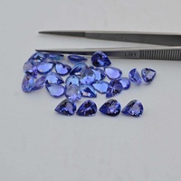 Pierre précieuse naturelle Tanzanite taille poire 6x9mm pour bijoux de mode, certifiée IGI, Tanzanite bleu royal, pierres calibrées, en solde