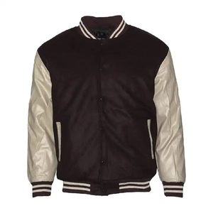Men's <b>Jackets</b> High premium best quality Custom Logo Embroidered Designer Button Baseball Men Varsity <b>Jackets</b> for Men - Product Image 4