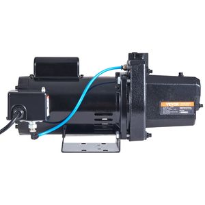Pompa Irrigazione a Getto in Ghisa da 1.5 HP, 115/230 Volt, 66 GPM, 3450 RPM, per Pozzi Poco Profondi, con 1 Uscita NPT, per Irrigazione Idroponica - Product Image 1