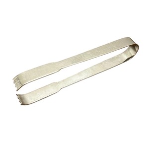 Pince à sucre vintage plaquée argent avec extrémités à griffes, pince à glace, pince de service, outil de cuisine et de bar, idéale pour les fêtes et les buffets - Product Image 3