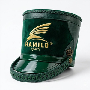 Chapeau Shako en feutre de laine premium 2026, offrant une forme structurée et des finitions élégantes, assurant un style. Chapeaux Shako en promotion. - Product Image 3