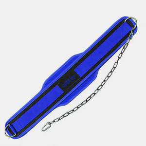 Adjustable Blue Palm Guard Support <b>Belt</b> with Chain for <b>Weight</b> Lifting Strength <b>Training</b> Unisex Hook & Loop Closure Custom Logo - Product Image 1