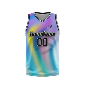 Camiseta de Baloncesto 100% Poliéster, Transpirable, de Secado Rápido, Nueva Llegada, Ropa Deportiva, Logotipo Personalizado, Mejor Precio - Product Image 2