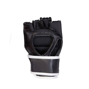 Gants de boxe MMA en cuir de haute qualité professionnels avec poignées, tailles personnalisables, faible MOQ 10 paires, prix abordable, OEM - Product Image 3