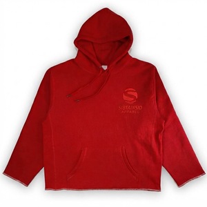 Sweat à capuche personnalisé 450 GSM pour homme, coupe oversize, délavage vintage, ourlet brut aux épaules, effet vieilli, haute qualité - Product Image 1