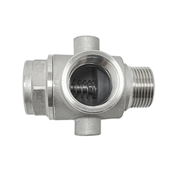 Pucheng SUS304ตรวจสอบความแม่นยำขนาดกะทัดรัด1 "x 1" วาล์วตรวจสอบปั๊มสภาพใหม่จากไต้หวันขนาด9.5x7.1x7.1 - Product Image 4
