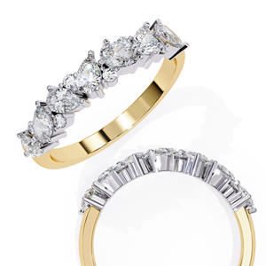 18k Jewelry Lab Created Diamond Ring Solid Gold Ring Wedding Loose Diamond <b>Stone</b> - Product Image 1