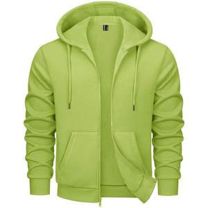 Sweat-shirts à capuche unisexes douillets et chauds en molleton doublé pour l'hiver, 100 % coton, 320 GSM, faible MOQ, anti-rétrécissement, impression de logo personnalisée - Product Image 6