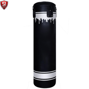 Sacs de frappe et de kickboxing d'entraînement de qualité supérieure avec logo personnalisé, en cuir PU/PVC, garnis de coton, 25 kg, légers - Product Image 3