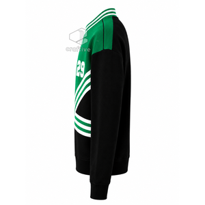 เสื้อสวมหัว Iota Phi Lambda สำหรับผู้หญิงเสื้อสเวตเตอร์คอกลมผ้าคอตตอนสีเขียวและสีขาวปักลายสำหรับผู้หญิง - Product Image 3