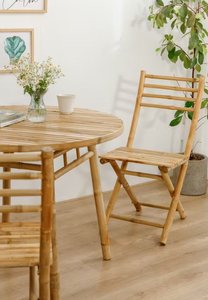 Wholesale <b>Bamboo</b> <b>Table</b> Rustic Style Eco <b>Bamboo</b> Furniture for Dining Room Cafe Outdoor Garden Custom Design Available - Product Image 2