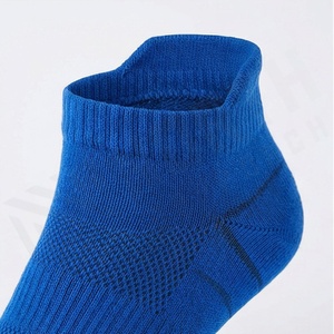 Blue 5 Toe Crew <b>Socks</b> Breathable Spandex Polyester <b>Running</b> Athletic Sports <b>Socks</b> for Adults Summer Wear - Product Image 4