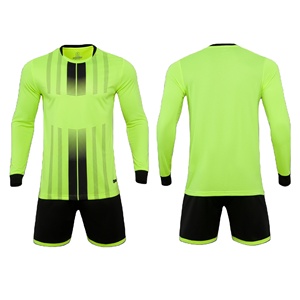 Conjunto de Uniforme de Fútbol para Hombre, Camisetas de Fútbol de Manga Larga, Pantalones Cortos, Impresión Personalizada, Material Personalizado, Color Personalizado, Servicio OEM - Product Image 6