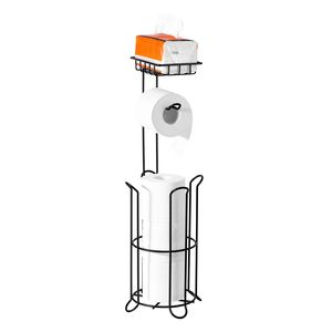 Portarrollos de Papel Higiénico Metálico Premium con Capacidad para 4 Rollos y Estante Elevado para Restaurantes - Product Image 6