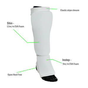 U-BEST Protège-tibias de karaté essentiels Modèle 5041 en EVA – Confortables, haute résilience, durables – Équipement de protection pour l'entraînement aux arts martiaux - Product Image 3