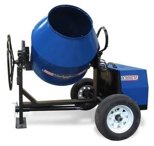Malaxeur à béton thermique portatif de 350 L, mélangeur de ciment et de mortier pour la construction routière et les projets de bâtiment - Product Image 3