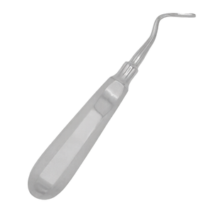 Elevador Apical # Instrumento Quirúrgico de Extracción Dental con Punta Angulada Izquierda de 3mm, de Acero Inoxidable, para Elevación de Raíces - Product Image 2