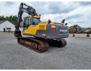 Excavadora de cadenas Volvo EC220D usada con cucharón de 8m, sistema hidráulico HYDAC, motor, bomba y caja de cambios - 5+ años de garantía - Product Image 2