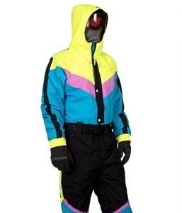 Nouvelle combinaison de ski unisexe rétro imperméable et respirante avec fermeture éclair et capuche, personnalisable avec logo, faible MOQ, échantillon gratuit - Product Image 6