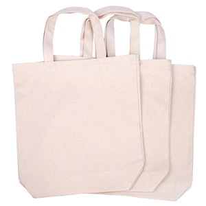 Bolsa de Compras Clásica de Lona de Algodón, Bolsa de Transporte Utilitaria Premium - Product Image 1